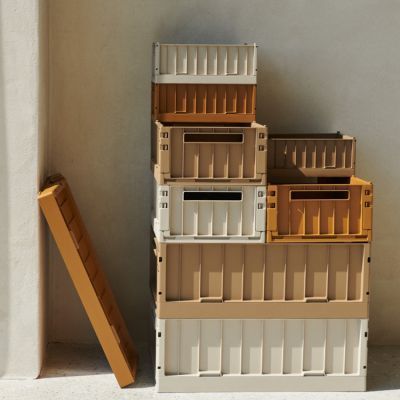 Lot de 2 caisses de rangement Weston M Sandy (Liewood) - Image 3