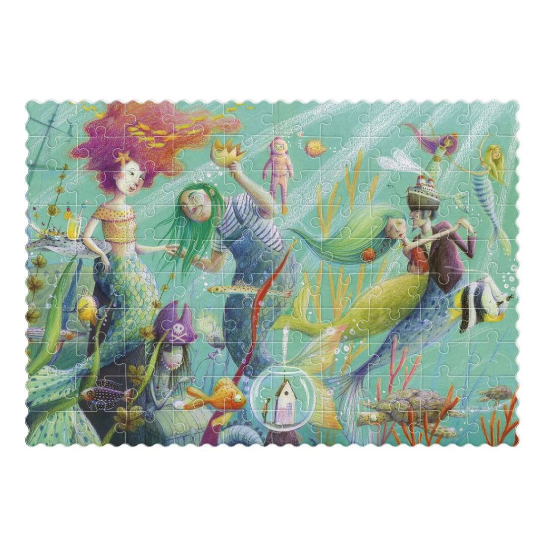 Londji - Puzzle My Mermaid - 100 pièces (Londji) - Image 1