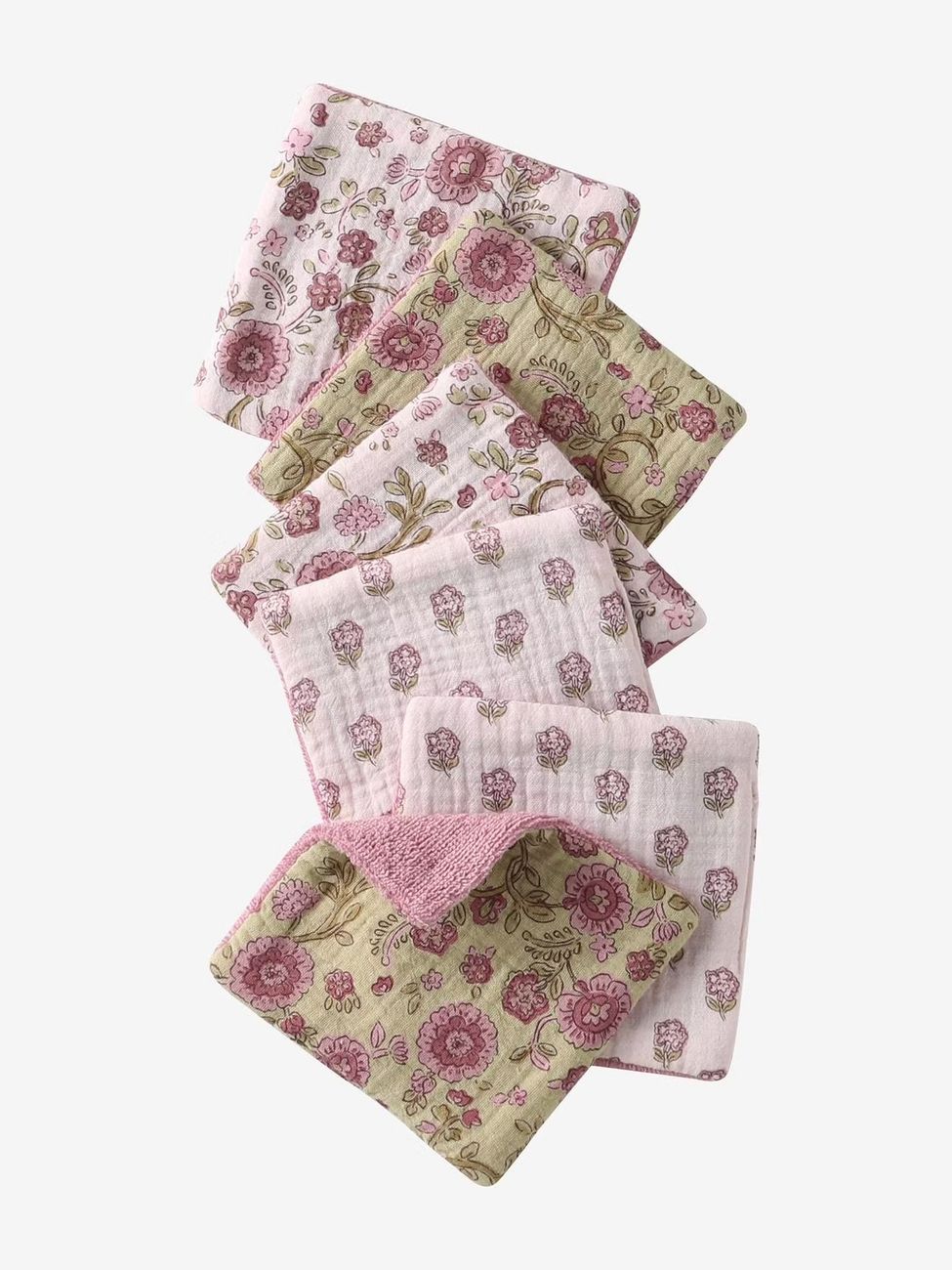 Lot de 6 lingettes lavables latika (Vertbaudet) - Image 2