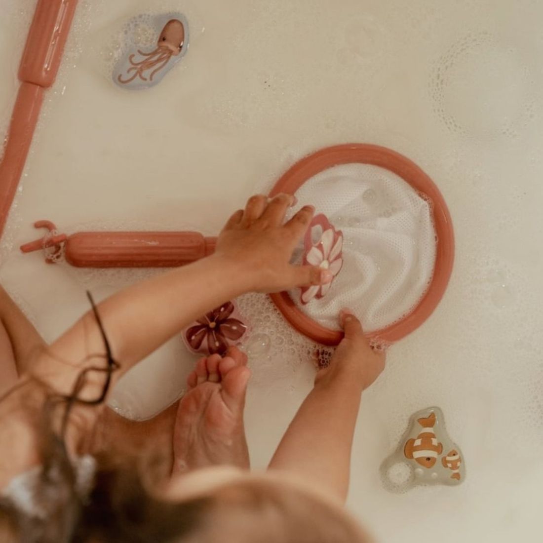 Jeu de bain pêche à la ligne Rose (Little Dutch) - Image 2