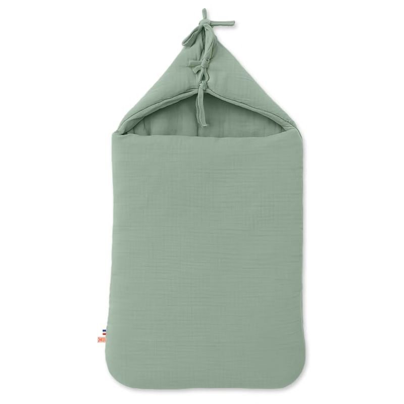 Nid d'ange en coton bio vert (Papate) - Couverture