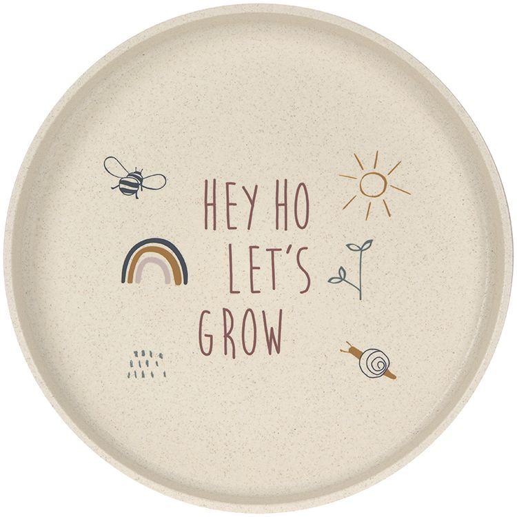 Assiette Hey ho let's grow vert Garden Explorer (Lassig) - Image 1