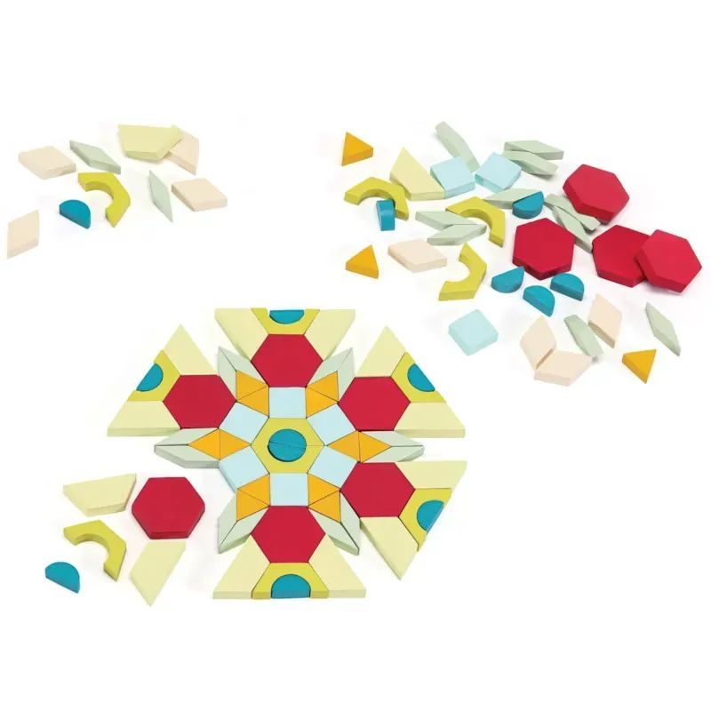Formes géométriques mosaïque 125 pcs (Sevi) - Couverture
