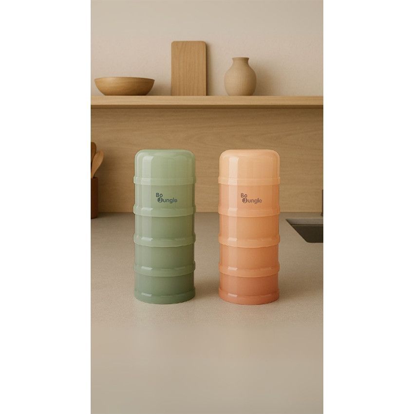 Boîte doseuse de lait empilé Dune - Orange (Bo Jungle) - Image 4