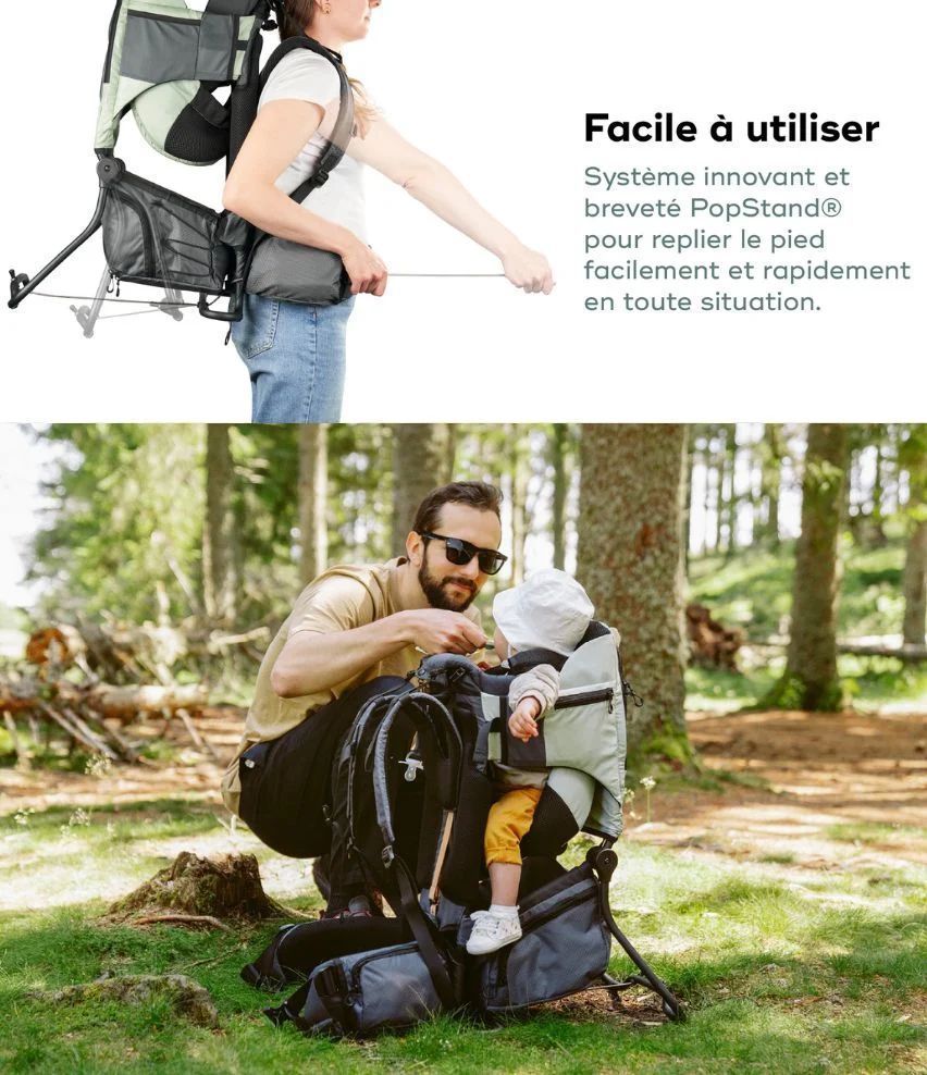 Moov & Hike - Le porte-bébé de randonnée conçu avec une kiné, confortable dès le 1er âge (Babymoov) - Image 6