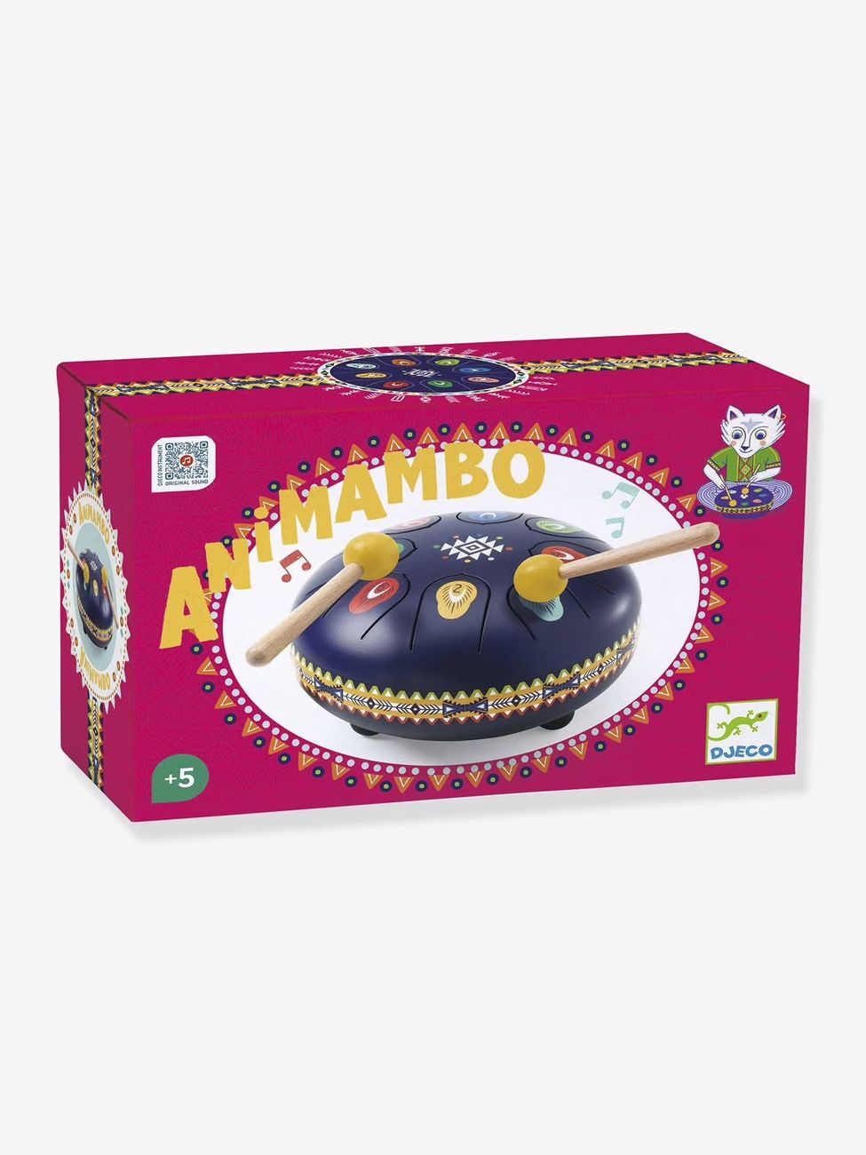 Tambour Animambo violet (Djeco) - Image 1