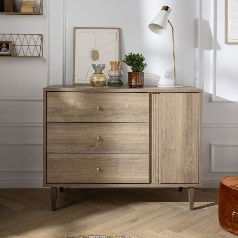 Duo lit 140x70+ commode Mokka (Sauthon) - Image 6