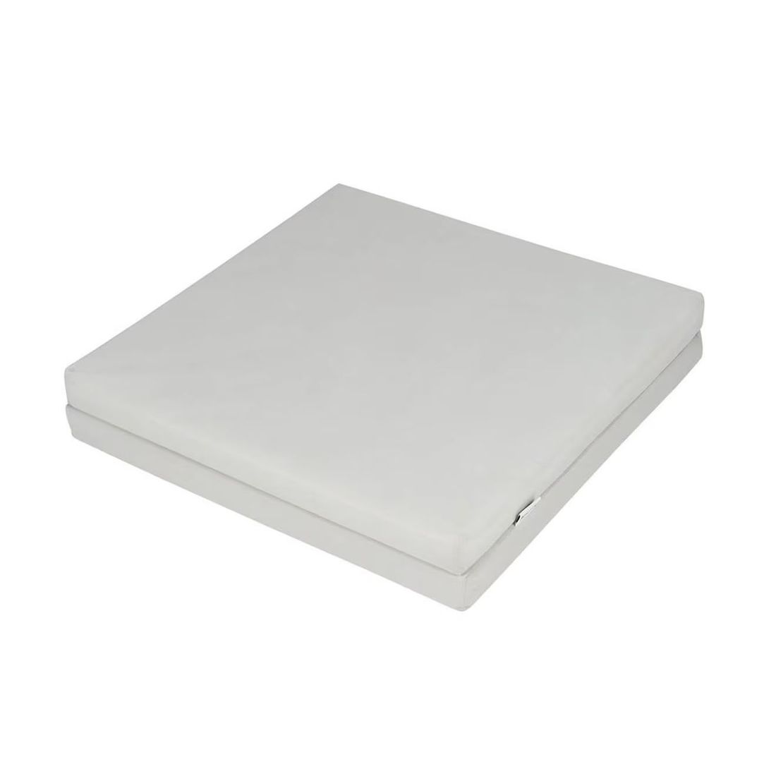 Matelas Bébé Pliant 2 Parties 60x120cm Gris Clair (Tinéo) - Image 2