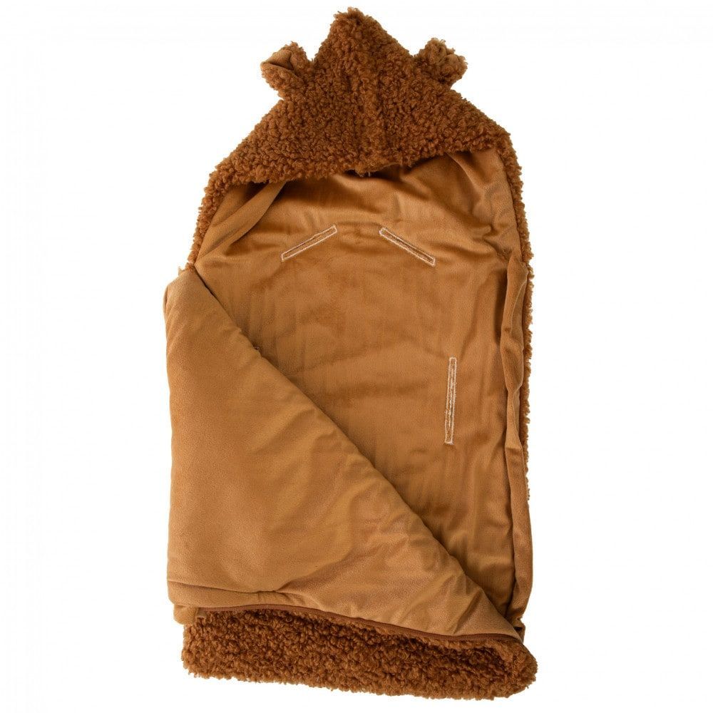 Chancelière noisette 0-6 mois marron en polyester (Amadeus Les Petits) - Image 1