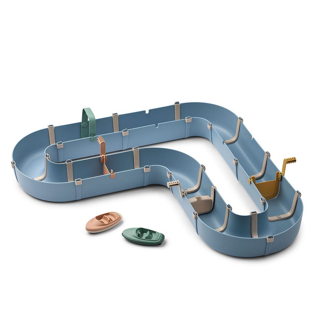 Circuit d'Eau Cassian - Beach Blue Multi Mix (Liewood) - Image 1