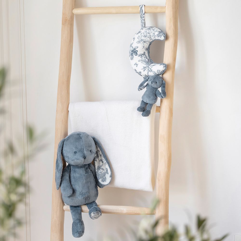 Lapin musical Augustin bleu (Tartine et Chocolat) - Image 3