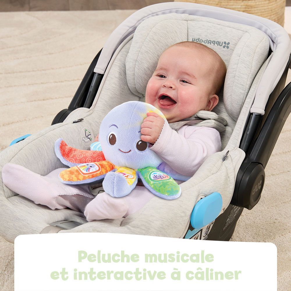 Peluche musicale Lila, Lumi pieuvre musicale (VTech) - Image 1