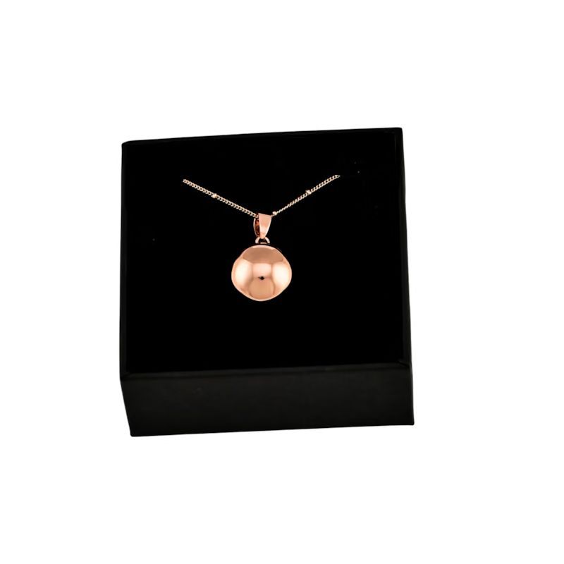 Bijou de grossesse bola avec chaîne - classique or rose (Babireva) - Image 3