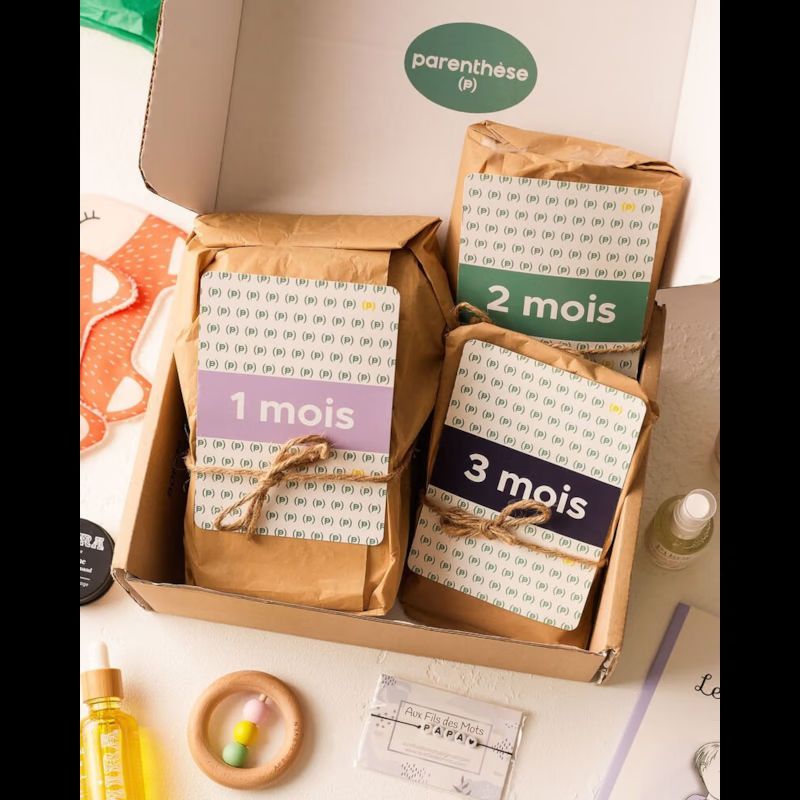 Coffret naissance parents bébé 0-3 mois (Parenthese) - Image 1