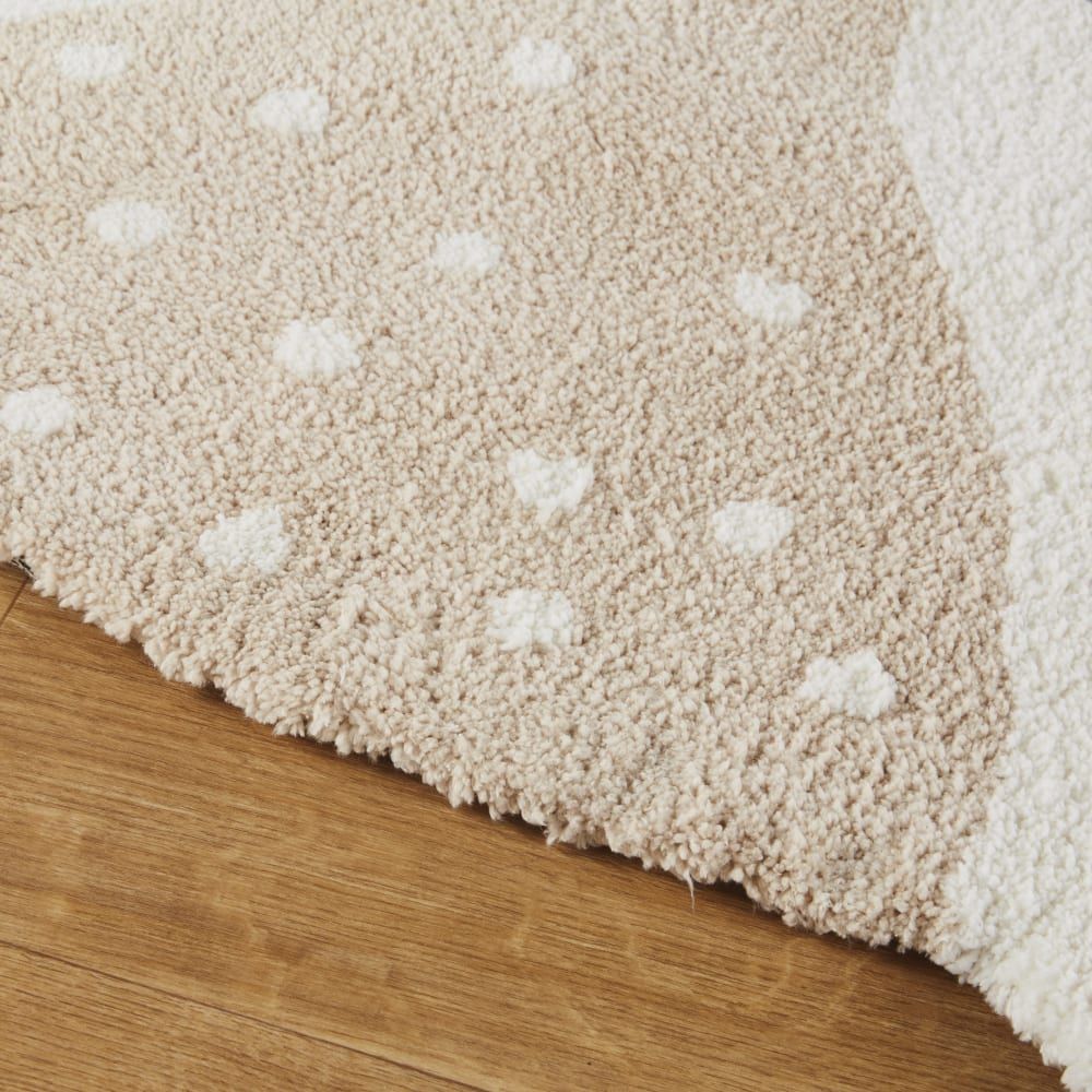 Tapis enfant biche tufté beige 90x100 (Maisons du Monde) - Image 2