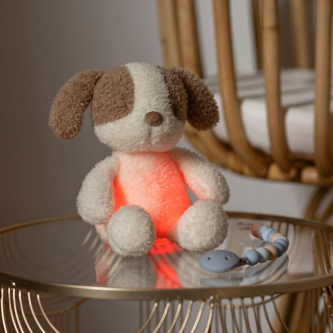 Mini peluche veilleuse Chien (Nattou) - Image 5