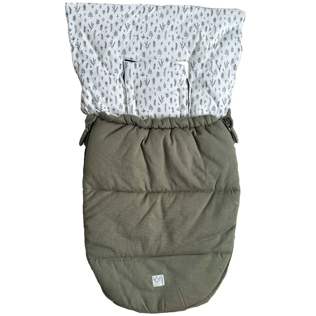 Chancelière bébé jersey Hooded olive green (Kaiser) - Image 8