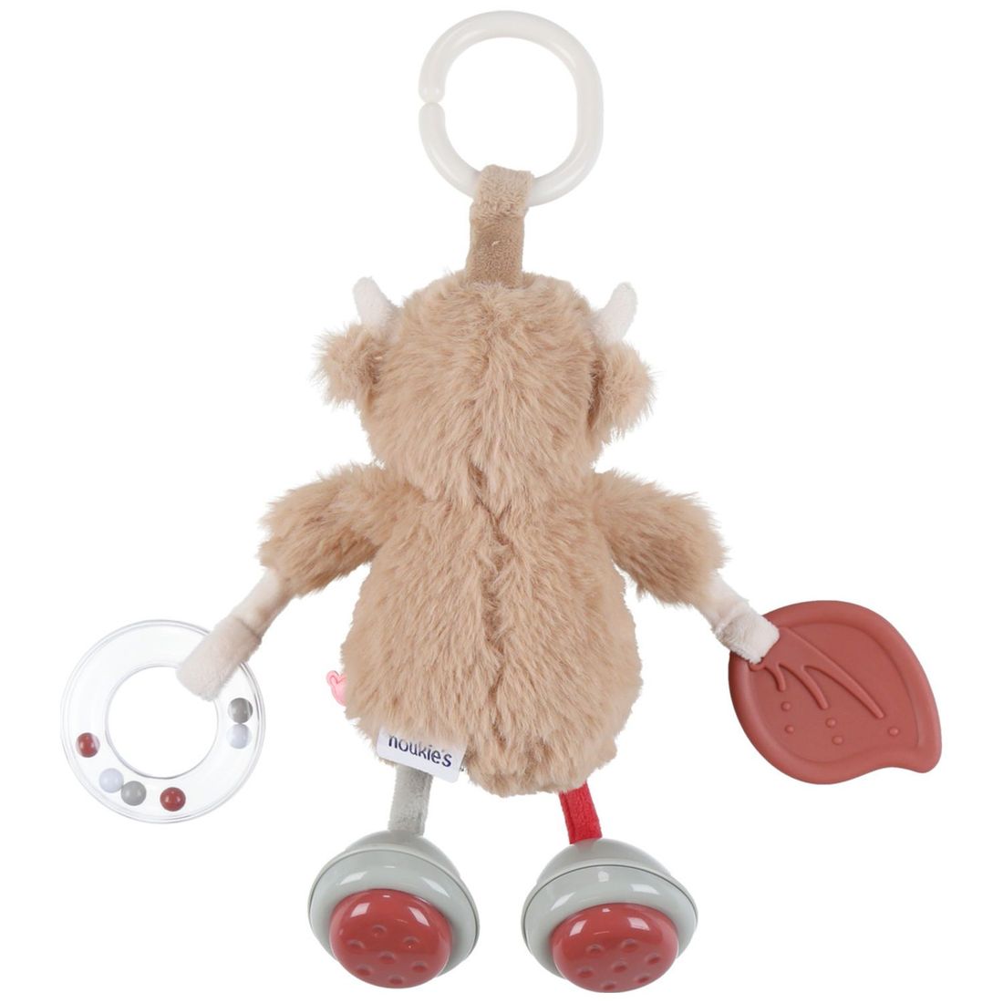 Peluche d’activité de voyage Fluffy Cow (Noukie's) - Image 5
