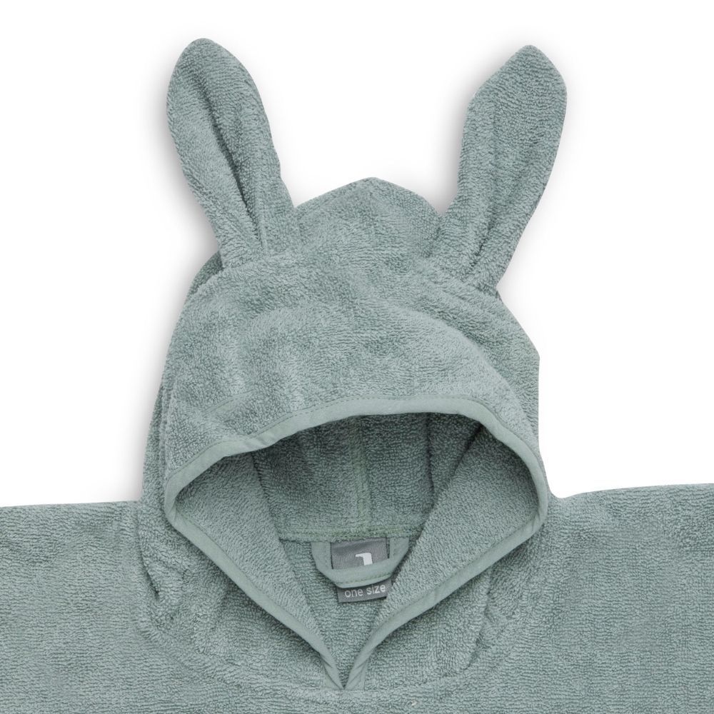 Poncho de bain lapin Ash Green (1-4 ans) (Jollein) - Image 2