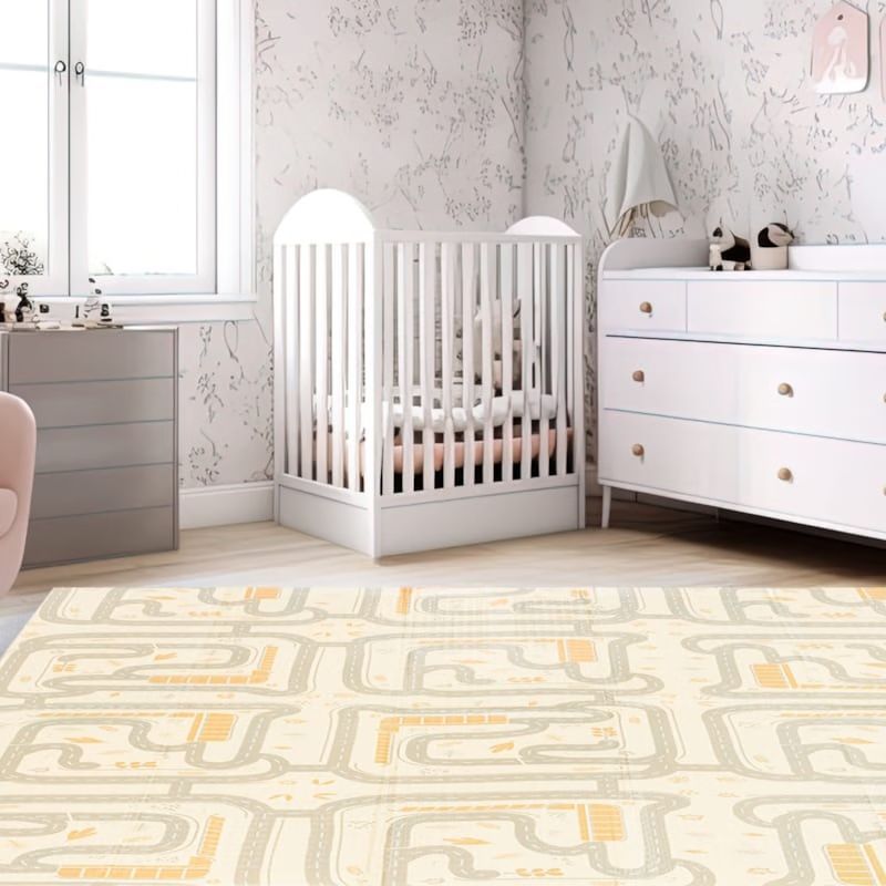 Tapis d'éveil bébé en mousse reversible (Moby System) - Image 2
