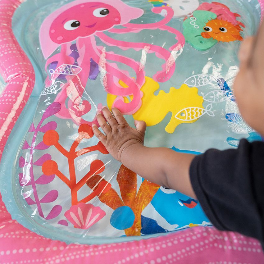 Tapis d'éveil et matelas à eau Ocean Explorers Janet rose - Rose (Baby Einstein) - Image 1