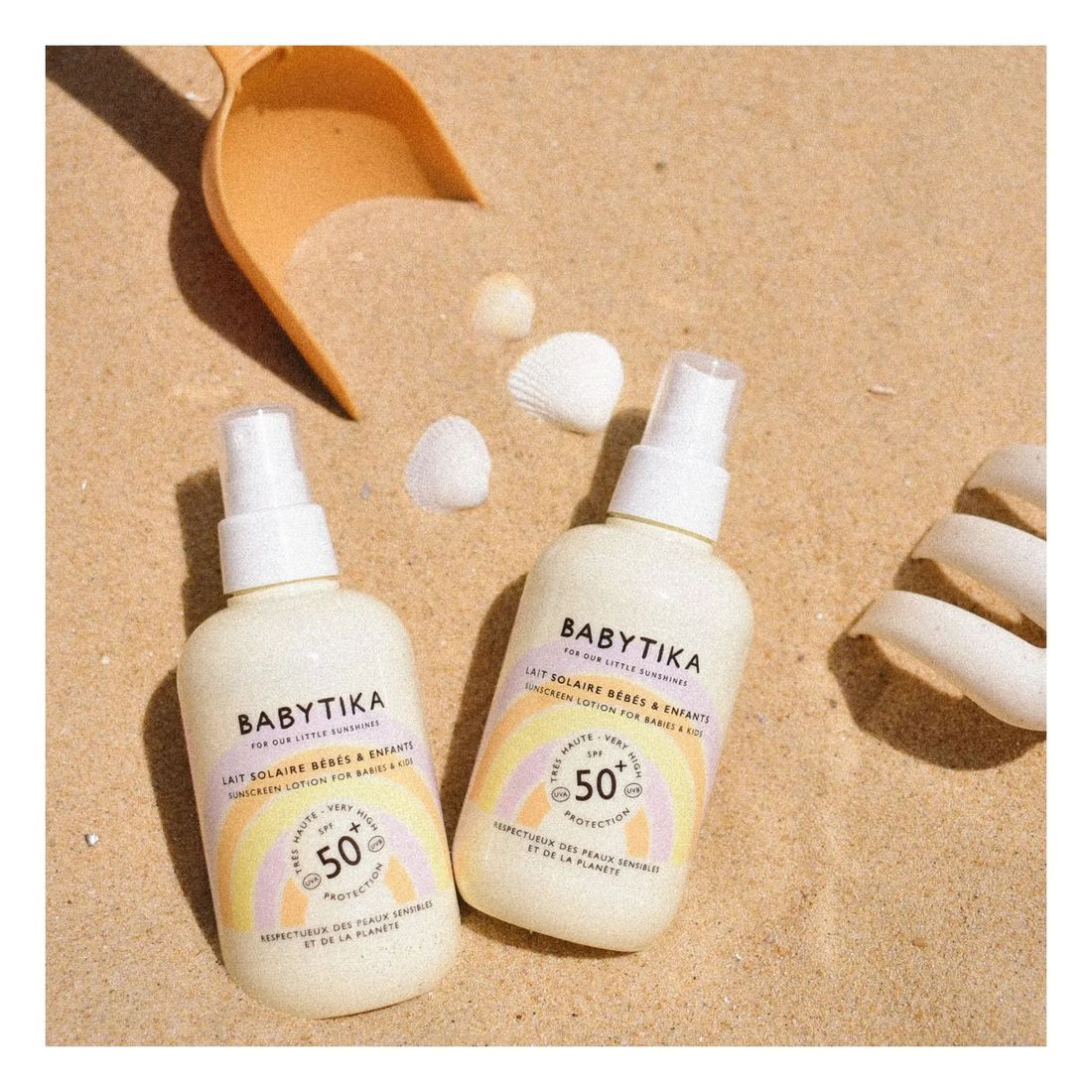 Mimitika - Lait solaire enfant SPF50+ Babytika - 190 ml (Mimitika) - Image 2