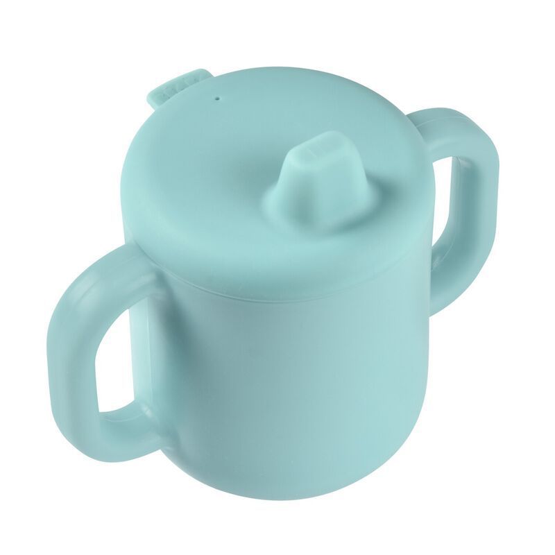 Tasse d'apprentissage silicone Bleu (Béaba) - Image 7