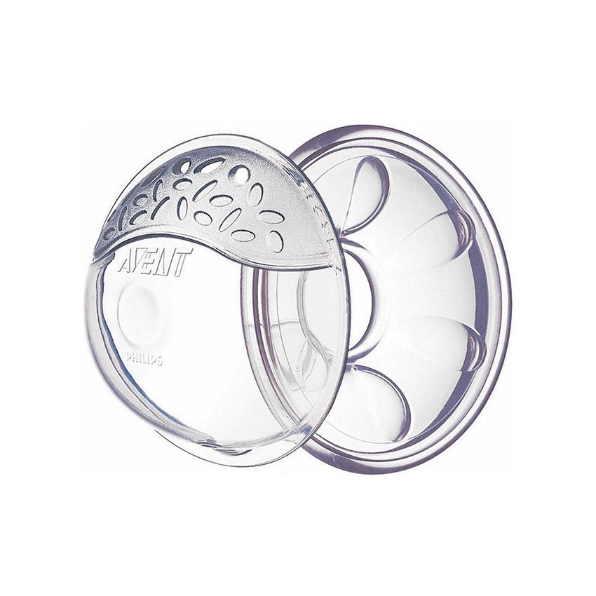 Lot de 6 coquilles d'allaitement Confort - Transparent (Avent) - Image 1
