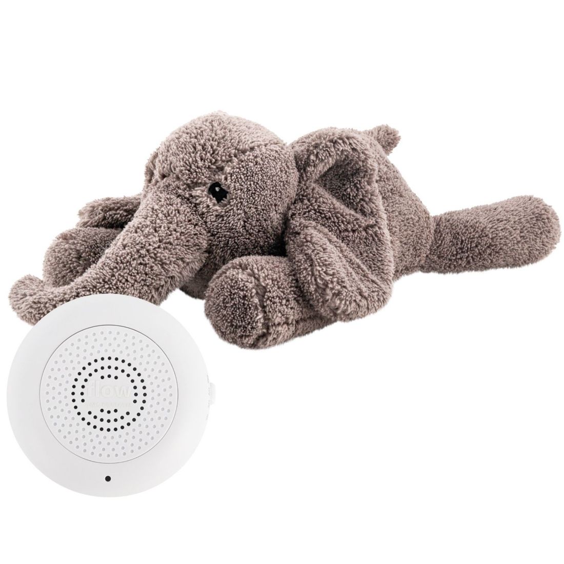 Peluche bruit blanc George l'éléphant gris (FLOW) - Image 5