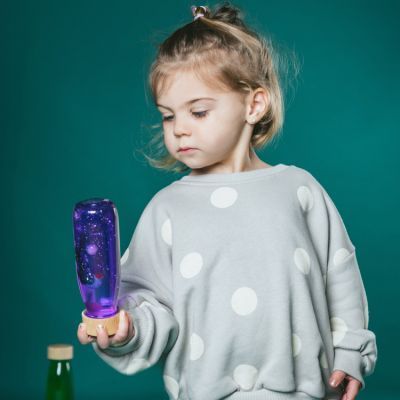 Bouteille sensorielle Float Violet (Petit Boum) - Image 3