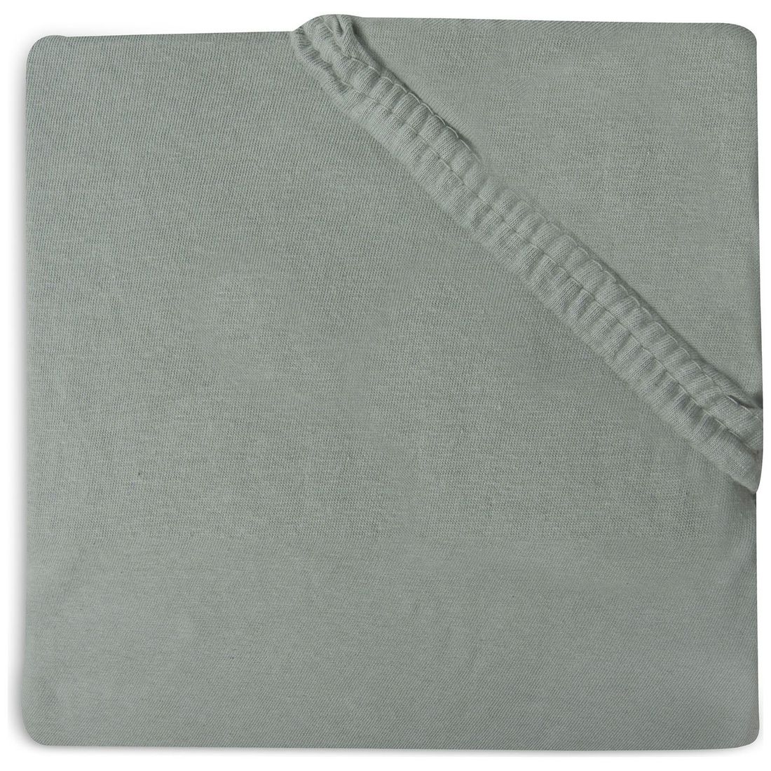 Drap housse en jersey Ash Green (70 x 140 cm) (Jollein) - Couverture