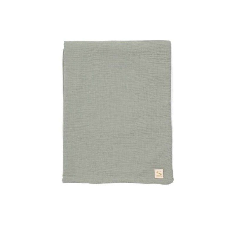 Couverture uni Sauge (Sauthon) - Image 2