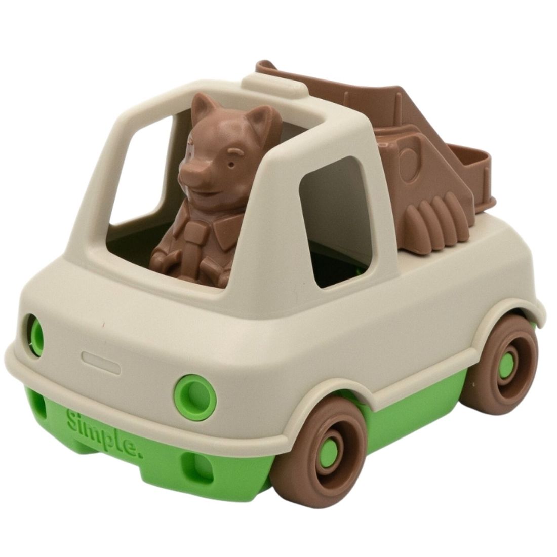 Camion Pompier Crème (Le Jouet Simple) - Couverture