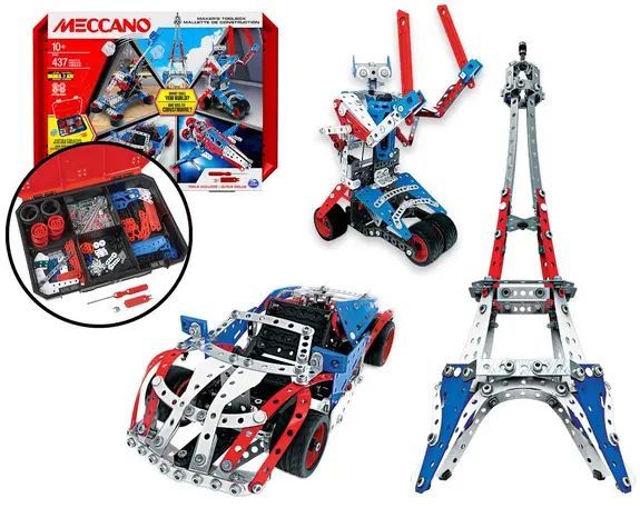 Mallette de construction Meccano (La Grande Récré) - Couverture