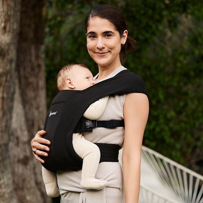 Porte-Bébé Embrace - Pure Black (Ergobaby) - Image 2