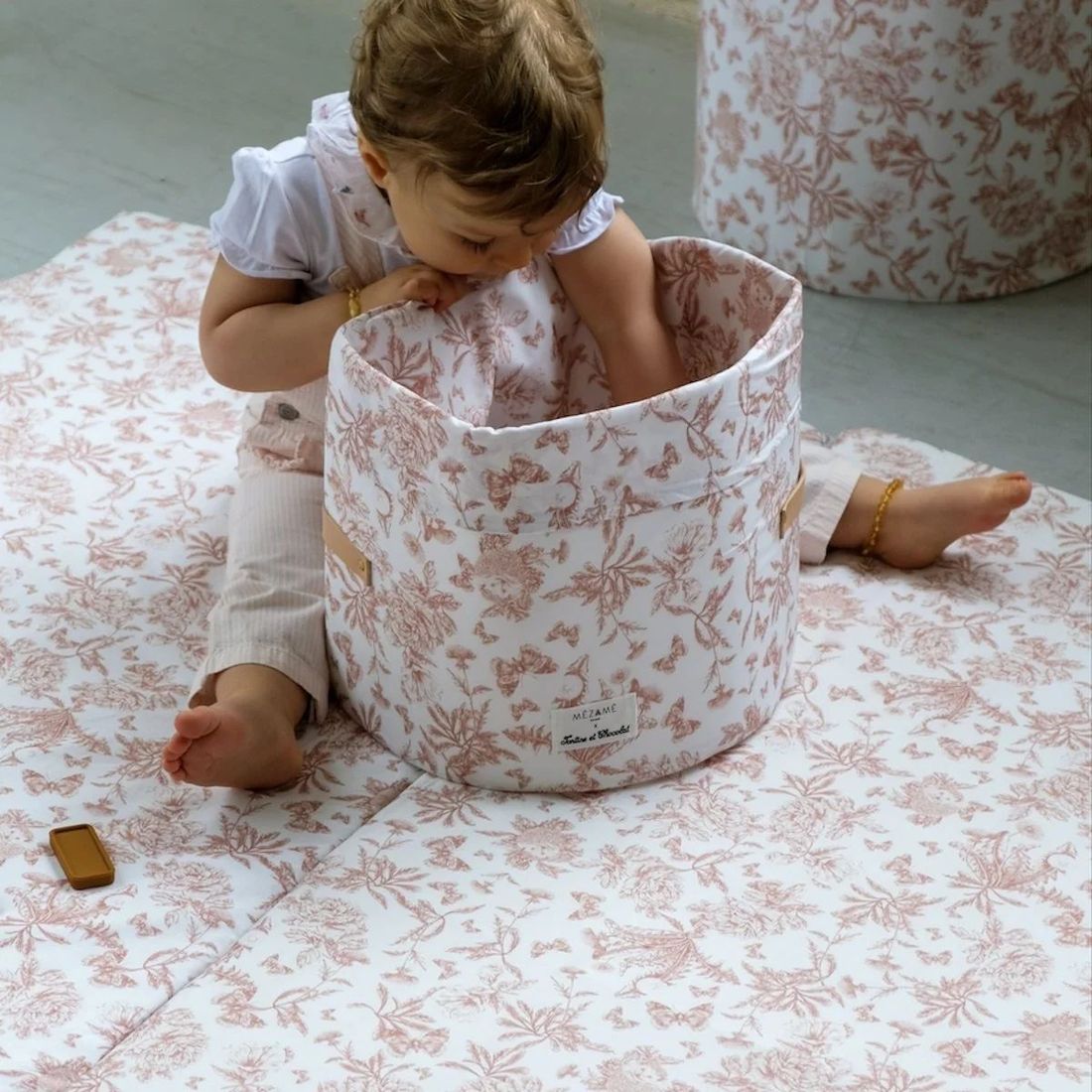 Tapis de vie x Tartine&Chocolat rose (Mezamé Paris) - Image 2
