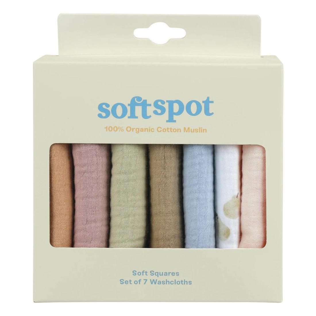 Soft Spot - Serviettes Pear en coton bio - Set de 7 (Soft Spot) - Image 2
