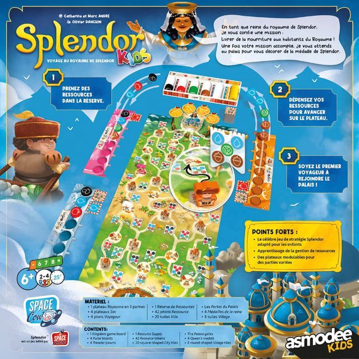 Jeu de stratégie Splendor Kids (Asmodee) - Image 1