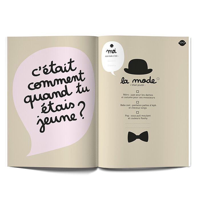Livre à Compléter Papi, Mamie et Moi (Minus Editions) - Image 2