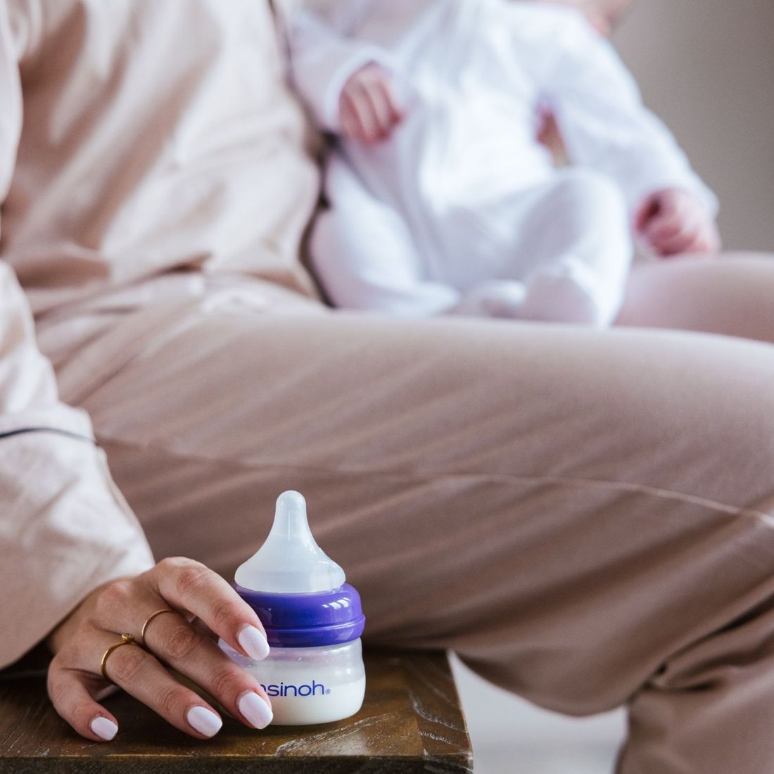 Coffret de naissance biberons et tétines Natural Wave® (60-160 ml) (Lansinoh) - Image 4