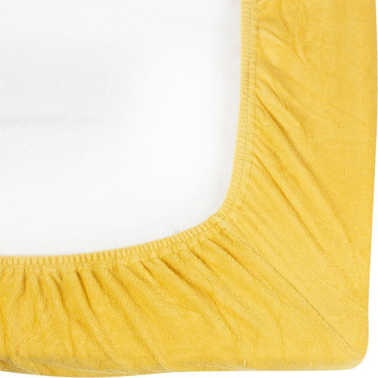 Housse de matelas à langer en éponge Moutarde (70 x 50 cm) (Trois Kilos Sept) - Image 2