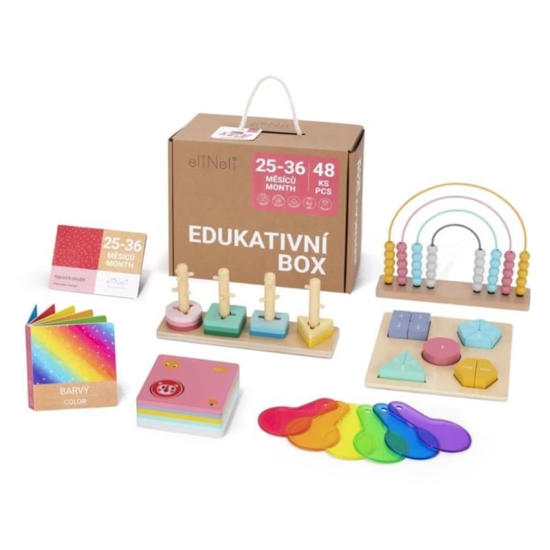 Coffret pédagogique jouets d'éveil (EliNeli) - Couverture