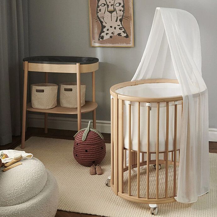 Voile de Lit Sleepi V3 Blanc - 180 cm (Stokke) - Image 1