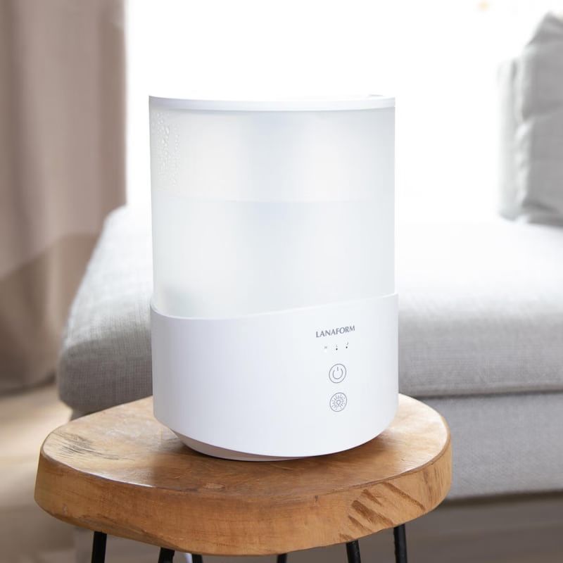 Humidificateur d'air et diffuseur d'huiles essentielles - lumière d'ambiance led (Lanaform) - Image 1