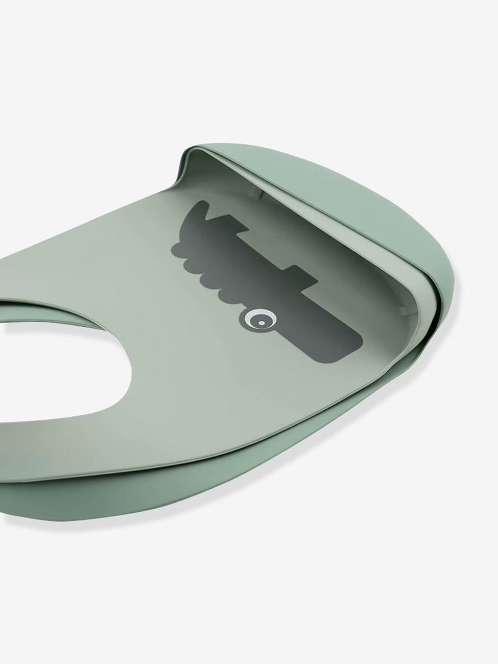 Lot de 2 bavoirs silicone Croco vert (Done by deer) - Image 1