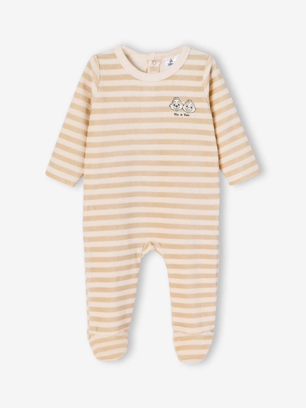 Lot de 2 pyjamas bébé Disney Tic et Tac beige (Disney Animals) - Image 2