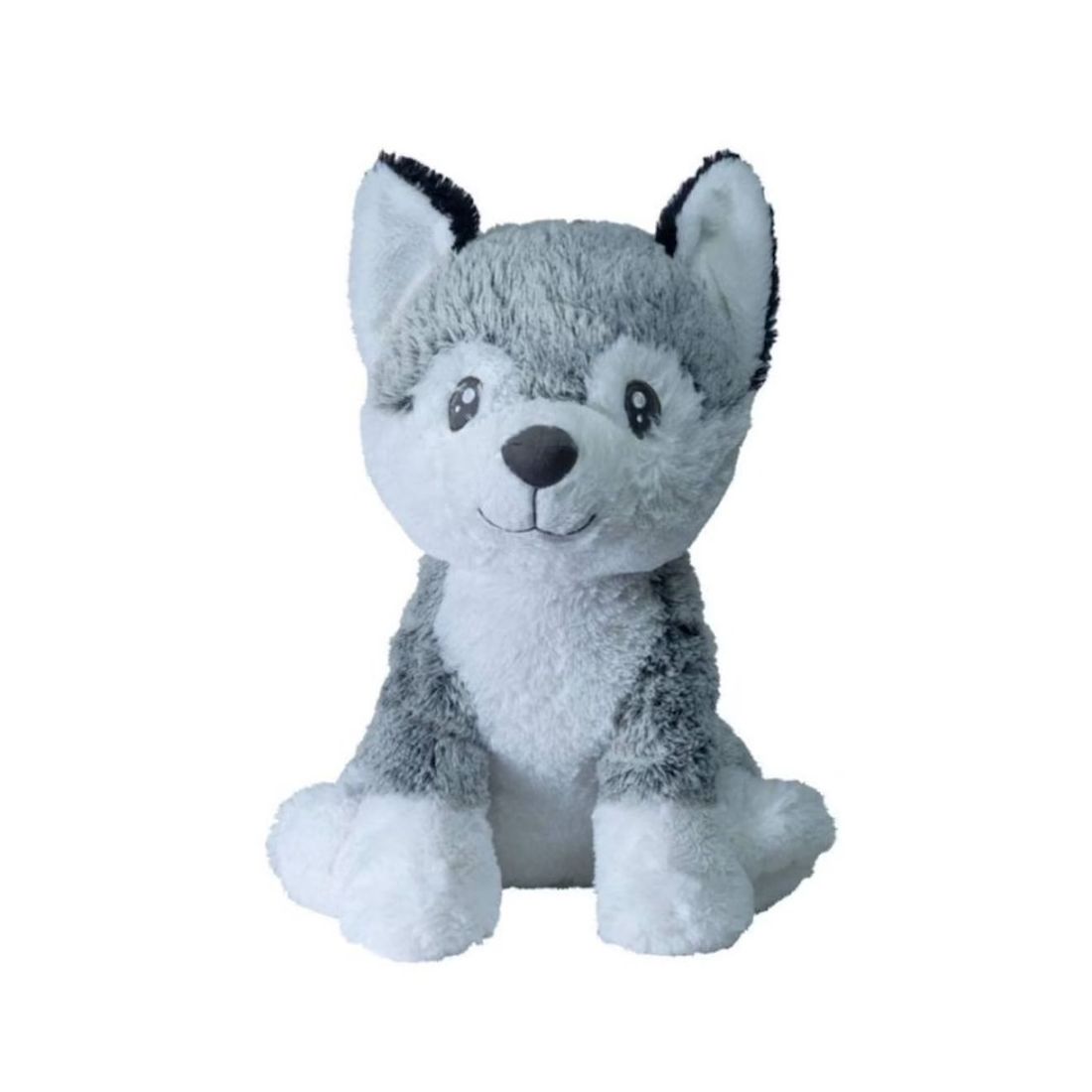 Peluche Géante Chien Husky Kodi - Made In France Gris Et Blanc (Pioupiou Et Merveilles) - Couverture