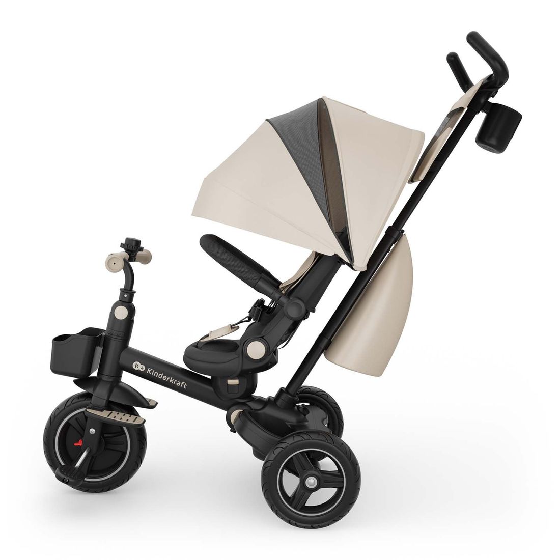 Tricycle pour enfants SPINSTEP 2 PLUS beige (Kinderkraft) - Image 5