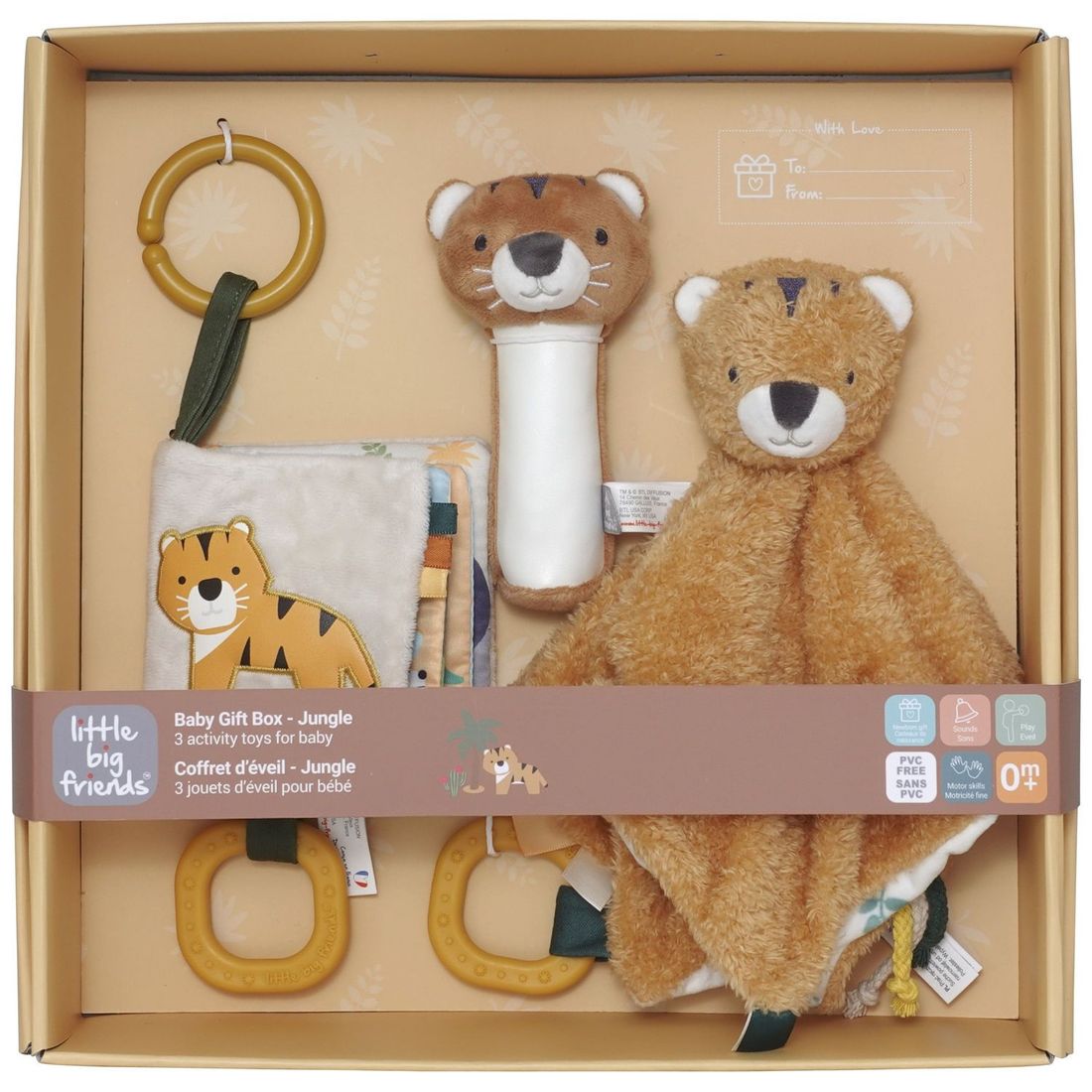 Coffret d'éveil Jungle (Little Big Friends) - Couverture
