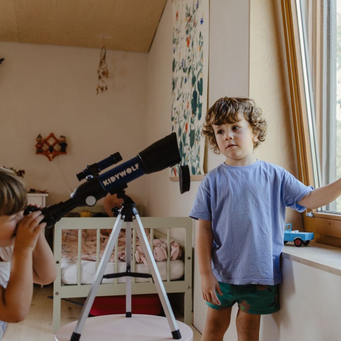 Télescope astronomique enfant KIDYTELESCOPE avec trépied (Kidywolf) - Image 4